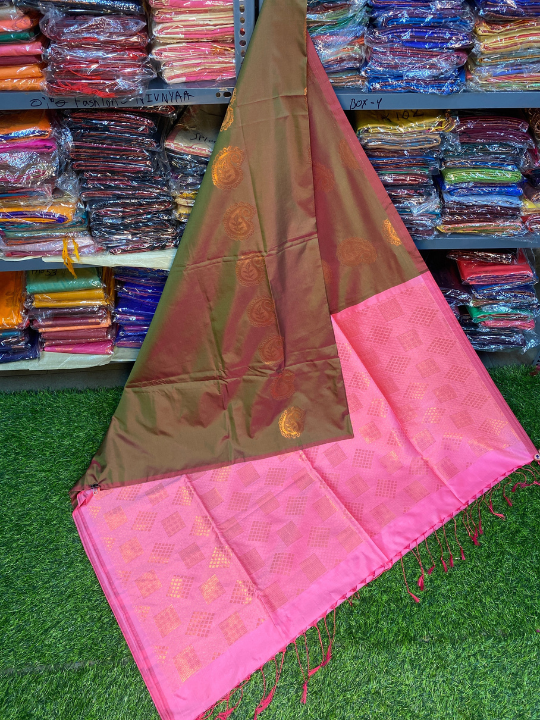 Authentic Kanjivaram Silk Sarees - Nivnyaa Fashion