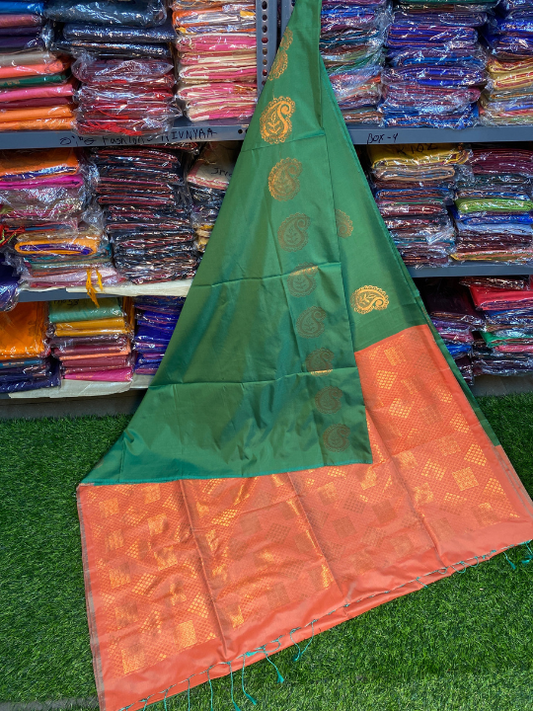 Authentic Kanjivaram Silk Sarees - Nivnyaa Fashion