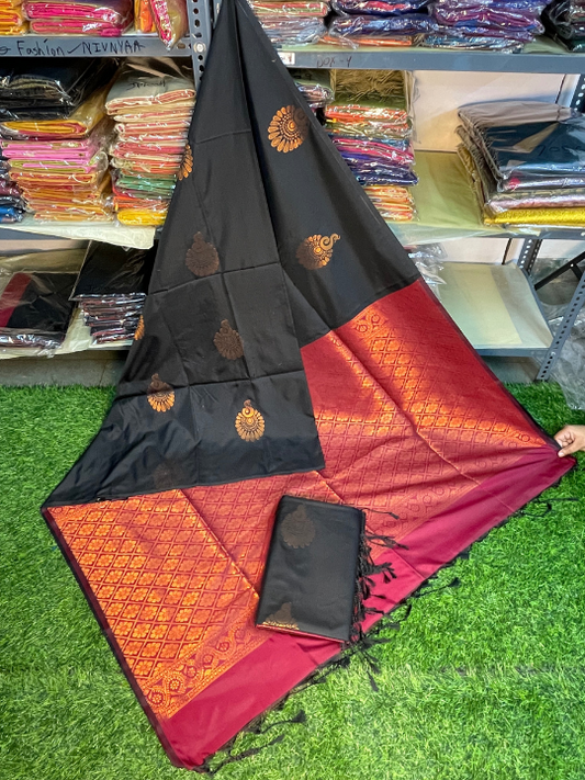 Authentic Kanjivaram Silk Sarees - Nivnyaa Fashion