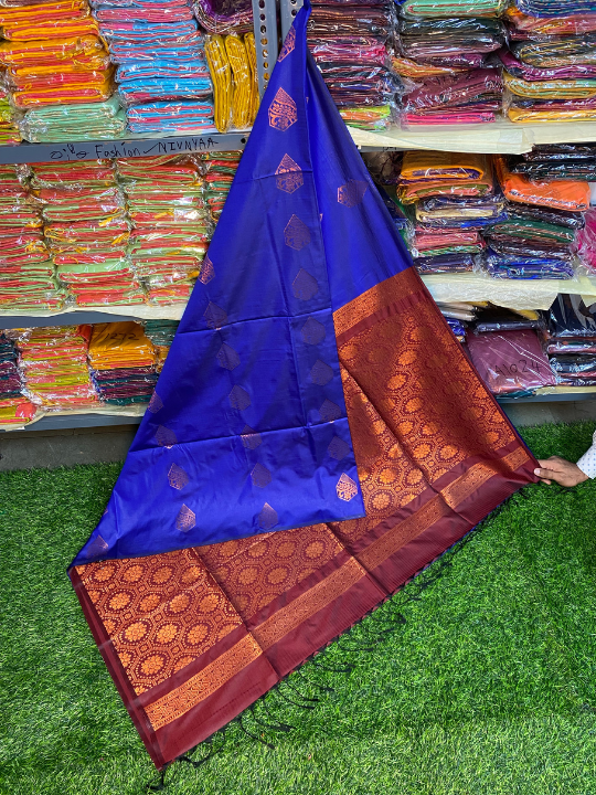 Authentic Kanjivaram Silk Sarees - Nivnyaa Fashion